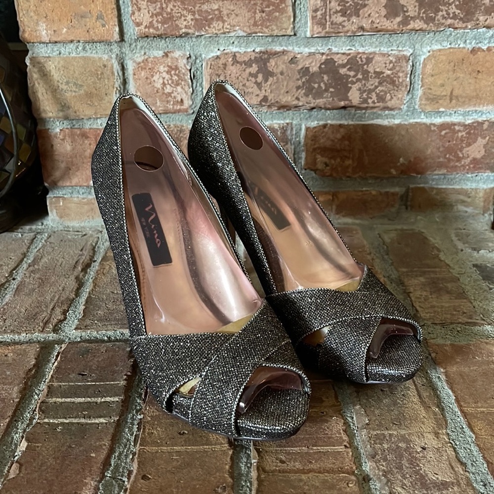 Nina Fosseta GM Sparkly Heels